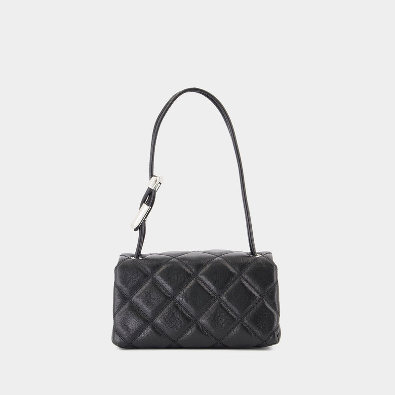 Sac Porté Épaule The Mini Dual Chain - Marc Jacobs - Cuir - Noir