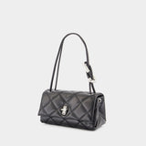 Sac Porté Épaule The Mini Dual Chain - Marc Jacobs - Cuir - Noir