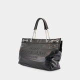 Sac Porté Épaule The Chain Sack - Marc Jacobs - Cuir - Noir