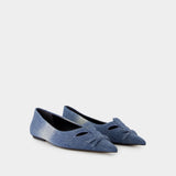 Ballerines The Kat - Marc Jacobs - Coton - Bleu