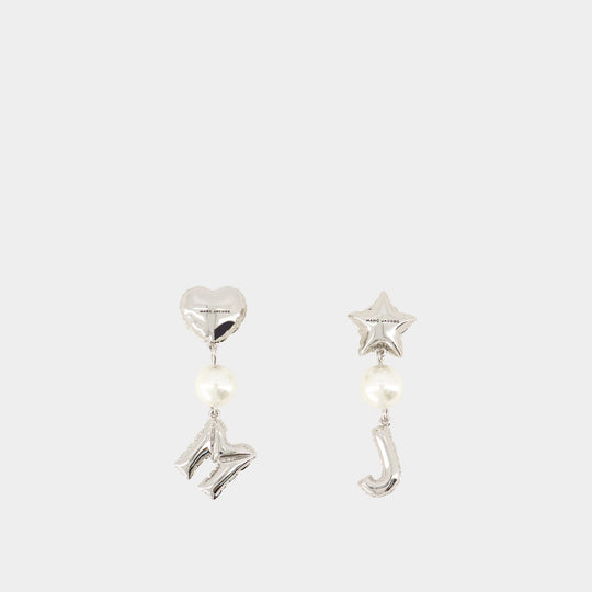 Boucles D'oreilles Balloon - Marc Jacobs - Métal - Argenté