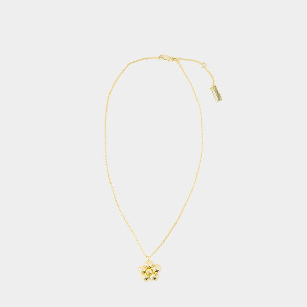 Collier Daisy Balloon - Marc Jacobs - Métal - Doré