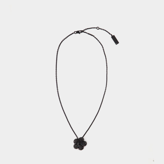 Collier Daisy Pave - Marc Jacobs - Métal - Noir