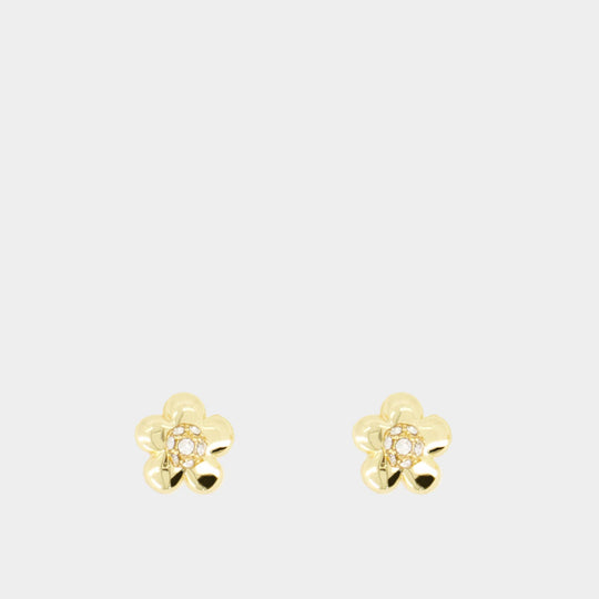 Boucles D'oreilles Daisy Micro - Marc Jacobs - Métal - Doré