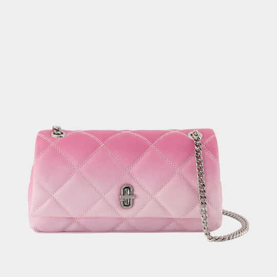 Wallet On Chain The Dual Chain - Marc Jacobs - Cuir - Rose