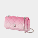 Wallet On Chain The Dual Chain - Marc Jacobs - Cuir - Rose