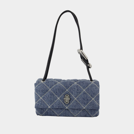 Sac À Main The Mini Dual - Marc Jacobs - Coton - Bleu
