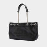 Sac Porté Épaule The Chain Sack - Marc Jacobs - Cuir - Noir