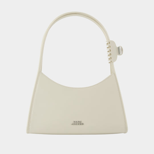 Sac Porté Épaule The Claw Clip - Marc Jacobs - Cuir - Blanc