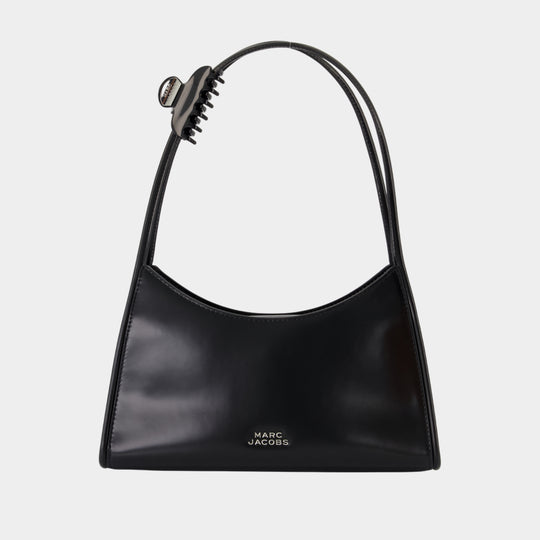Sac Porté Épaule The Claw Clip - Marc Jacobs - Cuir - Noir