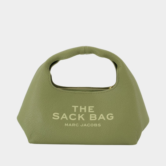 Sac À Main The Mini Sack - Marc Jacobs - Cuir - Vert