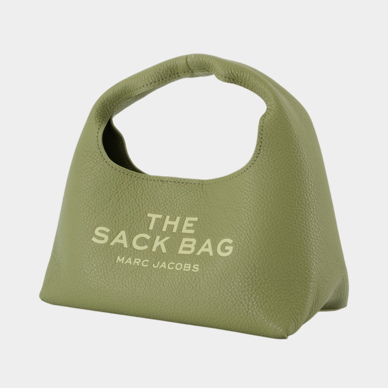 Sac À Main The Mini Sack - Marc Jacobs - Cuir - Vert