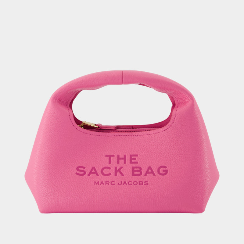 Sac À Main The Mini Sack - Marc Jacobs - Cuir - Rose