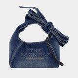 Sac À Main The Mini Sack - Marc Jacobs - Coton - Bleu