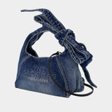 Sac À Main The Mini Sack - Marc Jacobs - Coton - Bleu