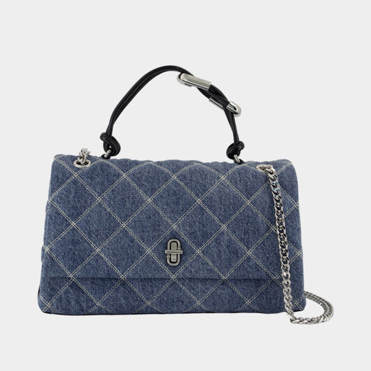 Sac Porté Épaule The Dual Chain - Marc Jacobs - Coton - Bleu