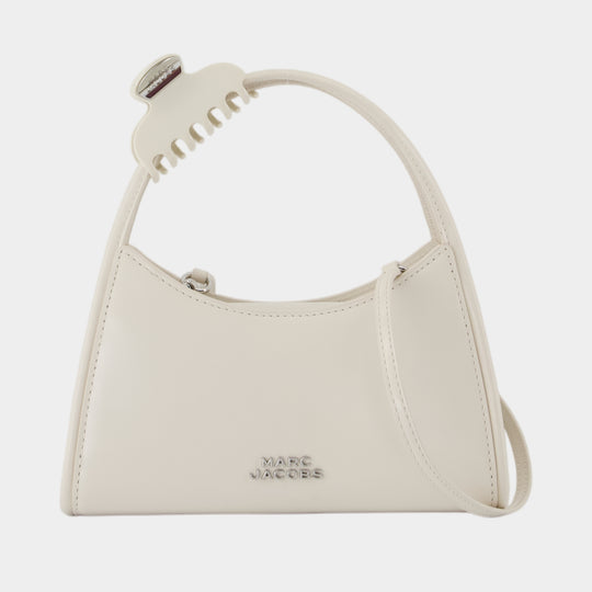 The Claw Clip Crossbody - Marc Jacobs - Cuir - Blanc