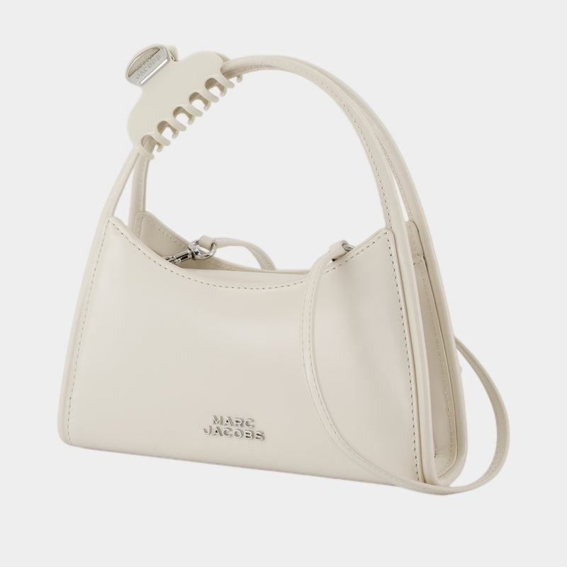 The Claw Clip Crossbody - Marc Jacobs - Cuir - Blanc