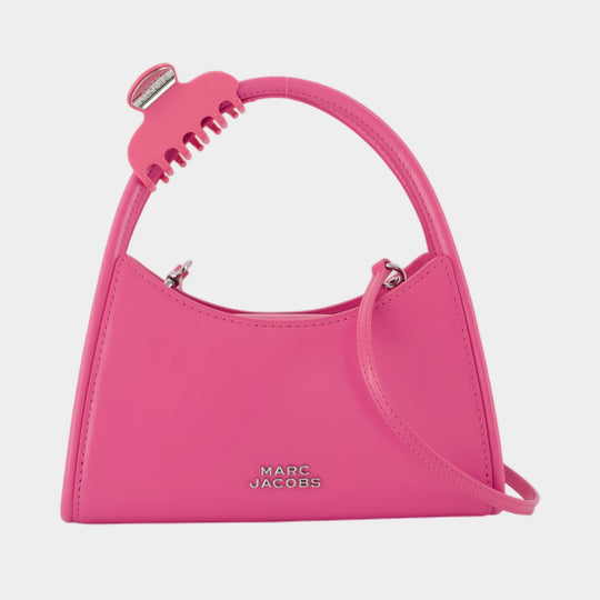 The Claw Clip Crossbody - Marc Jacobs - Cuir - Rose