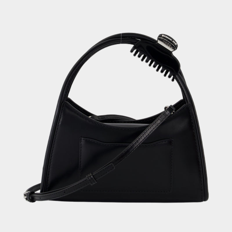 The Claw Clip Crossbody - Marc Jacobs - Cuir - Noir