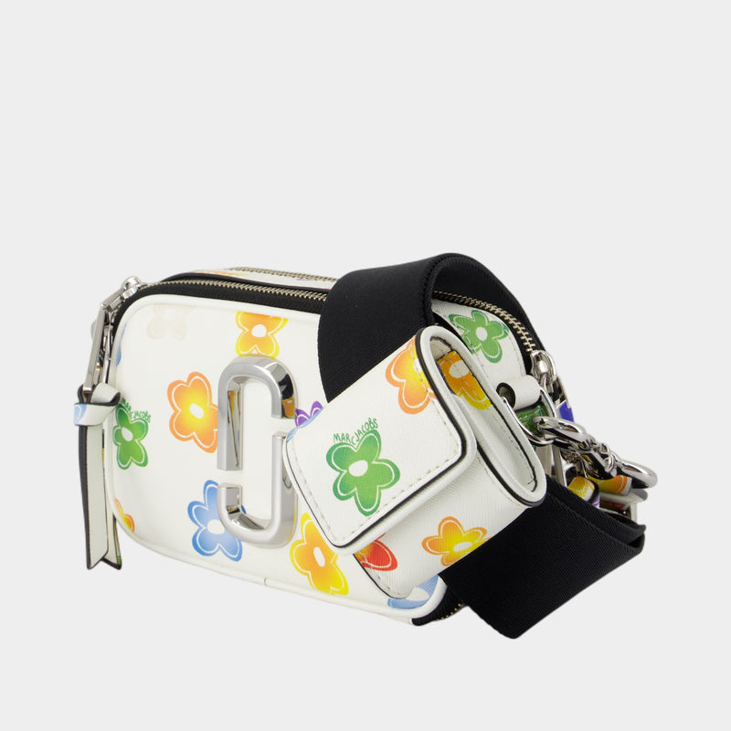 Sac À Bandoulière The Snapshot - Marc Jacobs - Cuir - Blanc