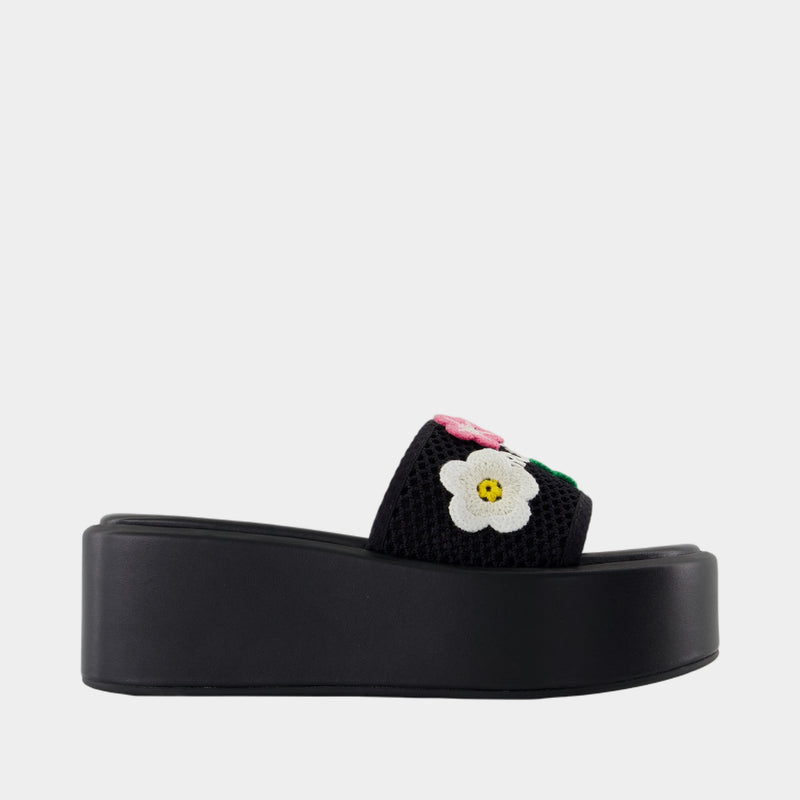 Sandales The Platform - Marc Jacobs - Synthétique - Noir