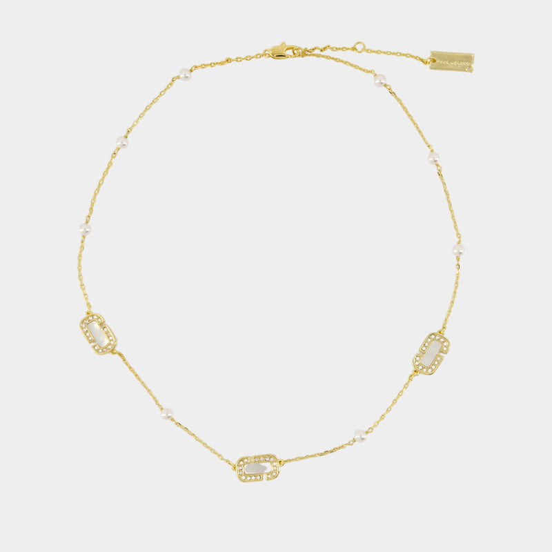 Collier Mop Chain - Marc Jacobs - Métal - Doré