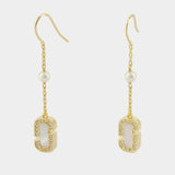 Boucles D'oreilles Mop Drop - Marc Jacobs - Métal - Doré