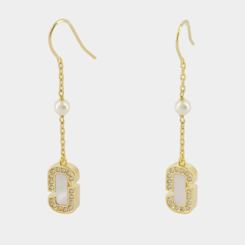 Boucles D'oreilles Mop Drop - Marc Jacobs - Métal - Doré