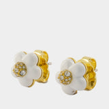 Boucles D'oreilles Wild Daisy Stud - Marc Jacobs - Métal - Doré