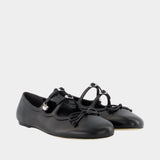 Ballerines The Kiki - Marc Jacobs - Cuir - Noir