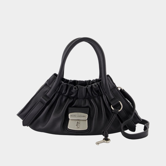 Sac Porté Épaule The Small Satchel - Marc Jacobs - Cuir - Noir