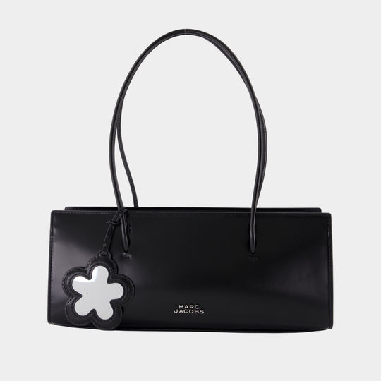 Sac Porté Épaule The Mirror Satchel - Marc Jacobs - Cuir - Noir