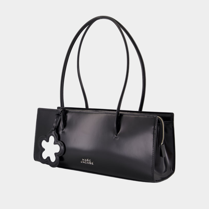 Sac Porté Épaule The Mirror Satchel - Marc Jacobs - Cuir - Noir