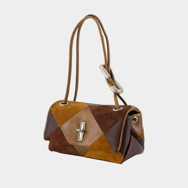 Sac À Main The Mini Dual - Marc Jacobs - Cuir - Marron