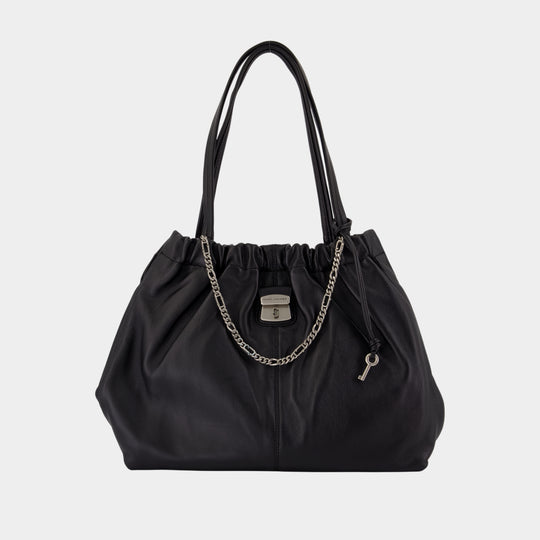 Sac Porté Épaule The Tote - Marc Jacobs - Cuir - Noir