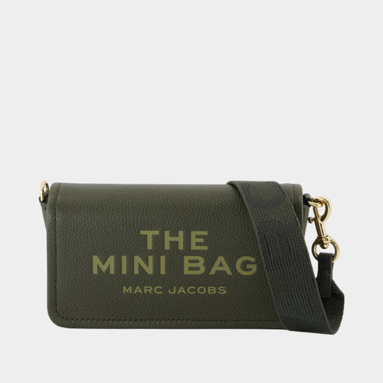 Wallet On Chain The Mini - Marc Jacobs - Cuir - Vert