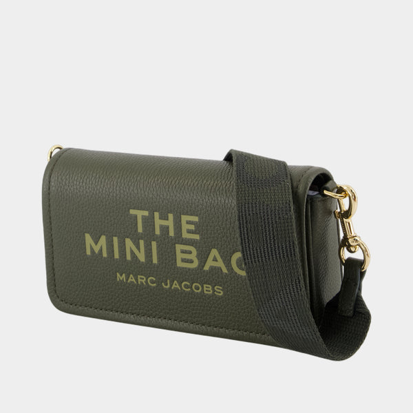 Wallet On Chain The Mini - Marc Jacobs - Cuir - Vert