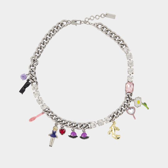 Collier Dollhouse Charm - Marc Jacobs - Métal - Argenté