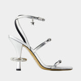 Escarpins The Daisy - Marc Jacobs - Cuir - Argenté