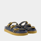 Sandales The Kiki - Marc Jacobs - Cuir - Bleu