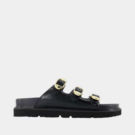Sandales The Kiki - Marc Jacobs - Cuir - Noir