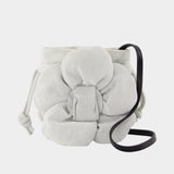 Sac Porté Épaule The Drawstring Mini - Marc Jacobs - Coton - Gris