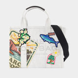 Sac À Main The Medium Tote - Marc Jacobs - Coton - Multi