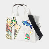 Sac À Main The Medium Tote - Marc Jacobs - Coton - Multi