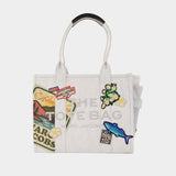 Sac Porté Épaule The Large Tote - Marc Jacobs - Coton - Multi