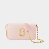 Sac À Bandoulière The Wallet On Chain - Marc Jacobs - Cuir - Rose