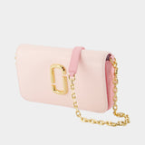 Sac À Bandoulière The Wallet On Chain - Marc Jacobs - Cuir - Rose