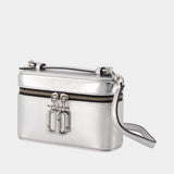 Sac À Bandoulière The Vanity - Marc Jacobs - Cuir - Argenté