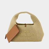 Sac À Main The Mini Sack - Marc Jacobs - Synthétique - Beige